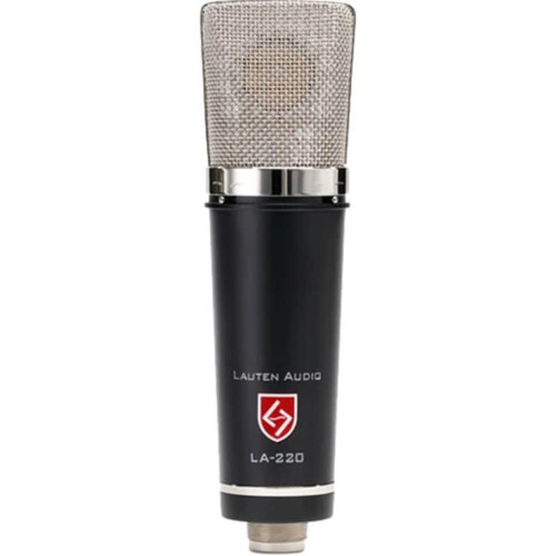 Lauten Audio Black Series LA-220 V2 Two-Tone FET Studio Condenser Microphone image 1