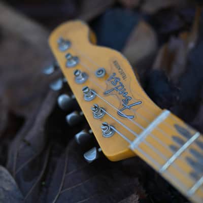 Fender Custom Shop Masterbuilt Austin Macnutt '52 Telecaster - Heavy Relic - Black image 12