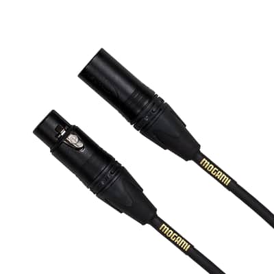 Mogami GOLD STUDIO-25 XLR Microphone Cable 25 Foot XLR-Female to XLR-Male with 3-Pin, Gold Contacts image 2