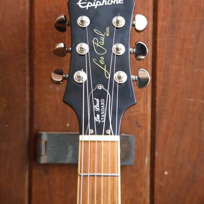 Epiphone Les Paul Standard Goldtop Electric Guitar 2018 Pre-Owned image 3