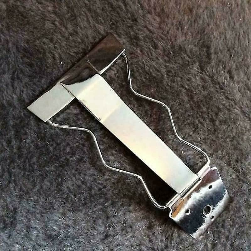 Gibson Es175 tailpiece c 1960s Chrome vintage ES-175d image 1