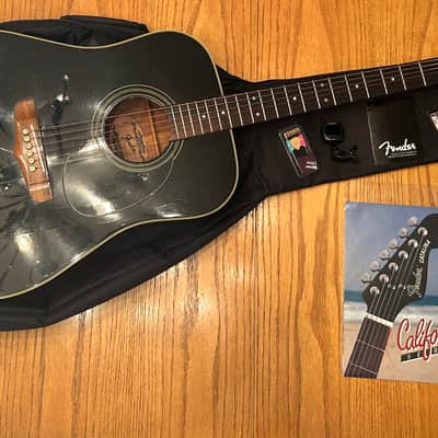 1983-1992 Fender Catalina II - California Series - Made in Korea - Black image 3