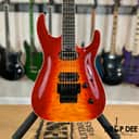 Jackson Pro Plus Series Dinky DKAQ Electric Guitar w/ Bag-Firestorm