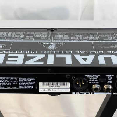 Behringer DSP1000P Virtualizer Pro Multi-Effects Processor image 6