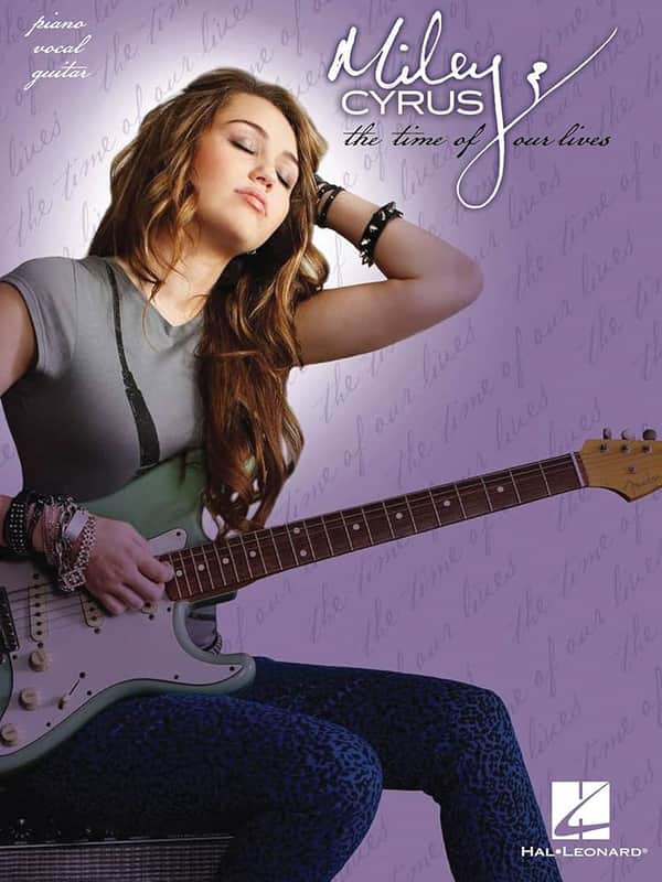 Miley Cyrus The Time of Our Lives - Sheet Music PVG image 1