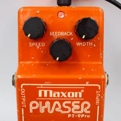 Maxon PT-9 Pro Phaser Made in Japan Vintage Guitar Effect Pedal 112757 image 3
