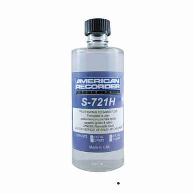 AMERICAN RECORDER Professional Tape Head Cleaning Fluid - 4 ounce bottle image 2