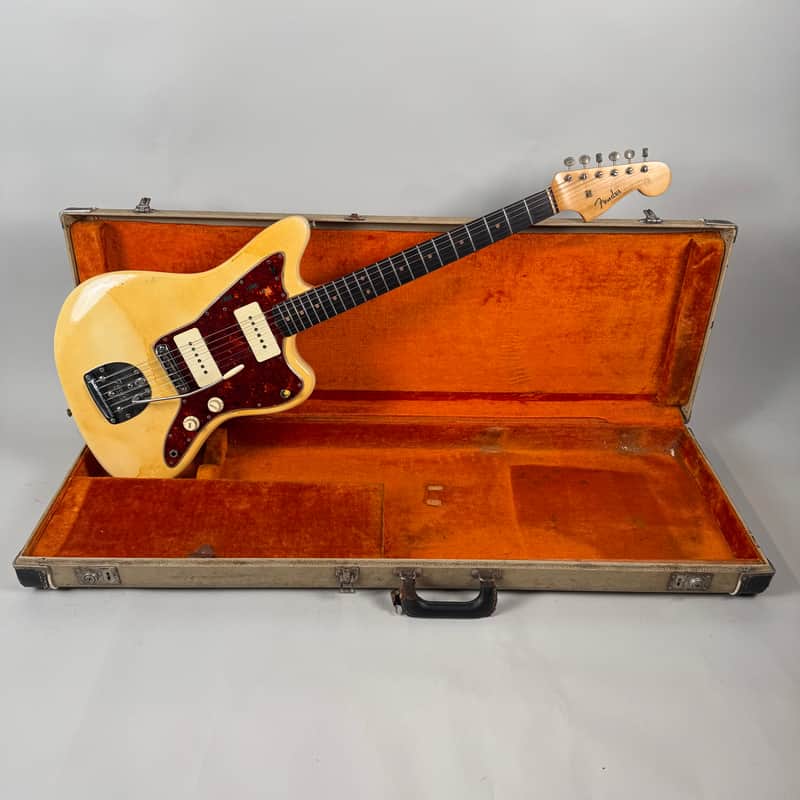 1964 Fender Jazzmaster Refinished Olympic White image 1