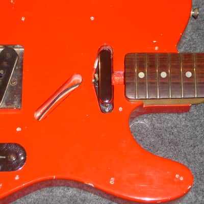 Fender Telecaster 1967 - Fiesta red refin image 7