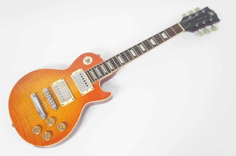 [SALE Ends June 22] GrassRoots GR-LP-30S by ESP Les Paul Type Built-in Amp travel mini guitar Grass Roots image 1