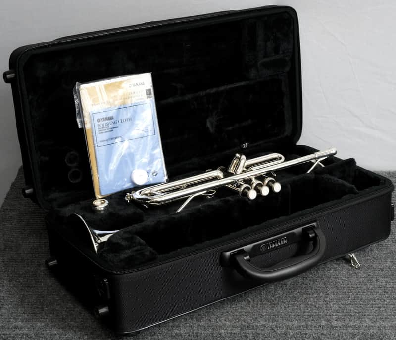 Yamaha Model YTR-4335GII Silver Plated Bb Trumpet,,,Mnty Fresh image 1