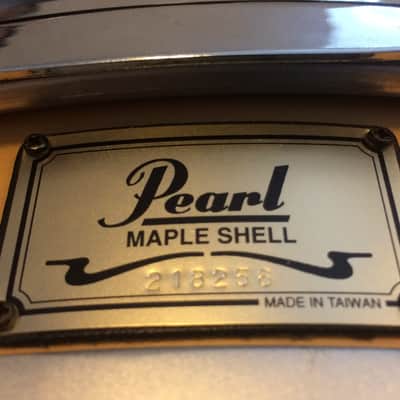 PEARL 14" x 3.5" FREE FLOATING All Maple shell piccolo snare drum Free floater image 2