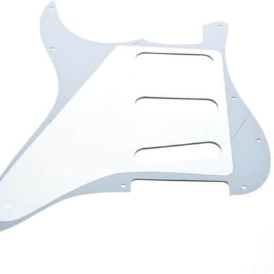 11 Hole ST/Strat Style Pickguard SSS Pick Guard for USA/Mexico Stratocaster/Strat White Pearl image 4