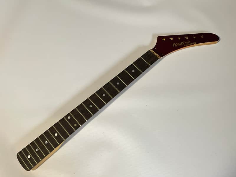1985 Japan Kramer Focus 1000 Hockey Stick Non Tilt Guitar Neck 22 Frets Floyd Ready image 1