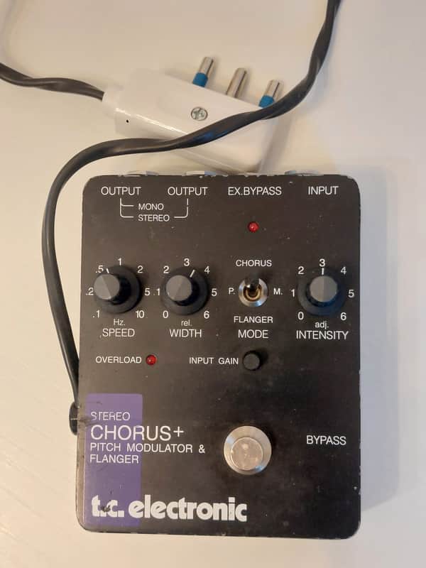 TC Electronic Stereo Chorus + Pitch Modulator & Flanger 1991 - 2016 - Black image 1