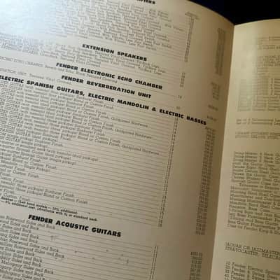 Fender Price list 1965 image 2