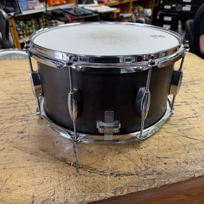 Used Pork Pie The Hip Pig 13"x7" Wood Snare Drum with Protection Racket Gig Bag Case image 5