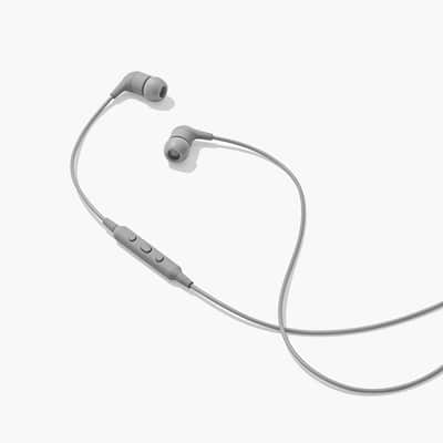 Immagine AIAIAI Pipe In-Ear Headphones, Made for Google, with Microphone, USB-C Connectivity, Noise Isolating, Ultra Lightweight, Durable, Grey - 2