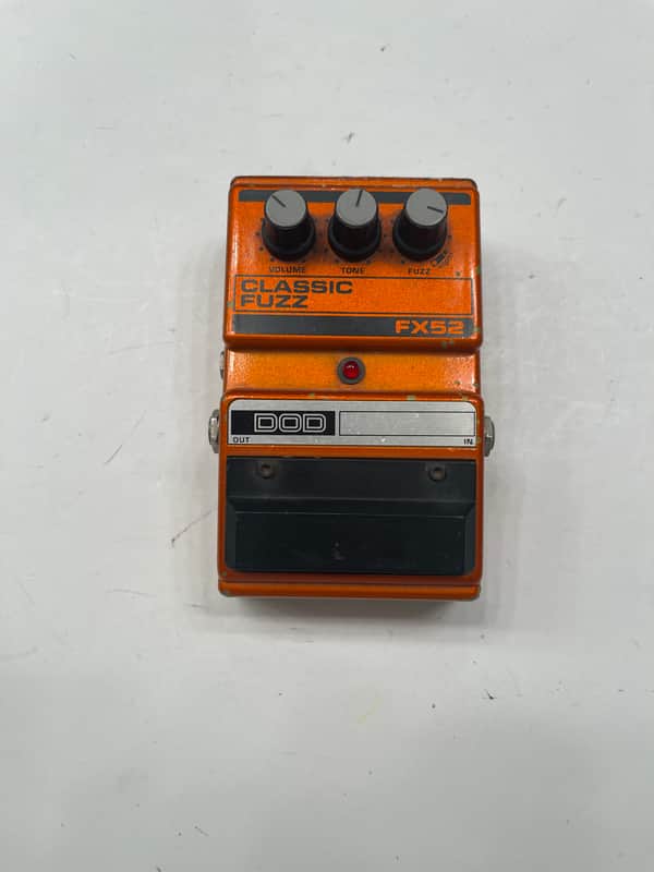 DOD FX52 CLASSIC FUZZ ファズ DOD Classic Fuzz FX52 Pedal | Reverb