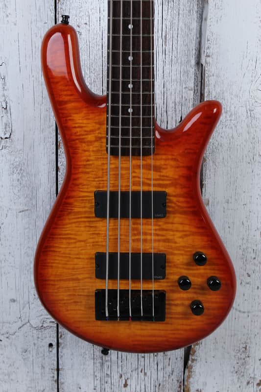 Spector Legend 5 Standard 5 String Electric Bass Guitar Tobacco Sunburst image 1