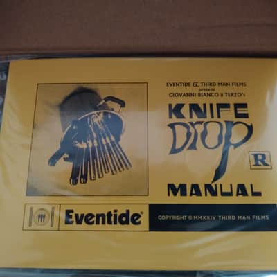 Eventide Third Man Hardware Knife Drop 2024 - Present - Black / Yellow image 2