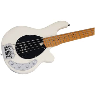 Sire Marcus Miller Z3 Electric Bass, 5-String, Vintage White image 5