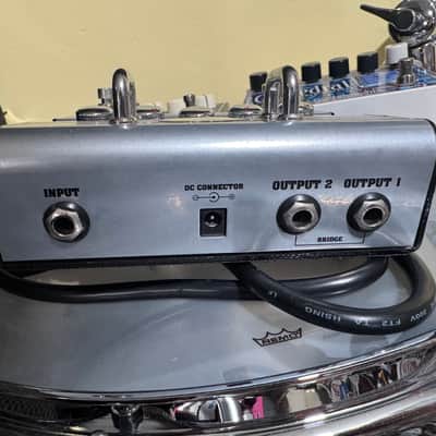 Ashdown FSNM2 Nate Mendel Double Drive Bass Distortion Pedal 2010s - Silver image 2