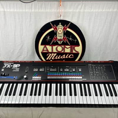 Roland JX-3P Keyboard Synthesizer with PG 200 Synthesizer Programmer - Local Pickup Only