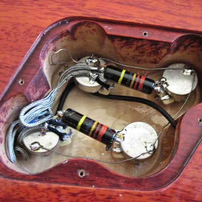 Luxe BumbleBee Capacitors Repro Oil-Filled .022uF - Matched Pair for Historic Les Paul R9, R8, '59… image 5