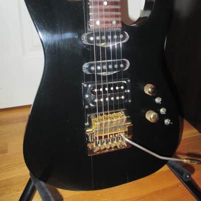 Jackson Soloist 1984 Black & Gold Bild 1
