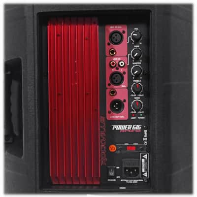 Rockville RPG12 12" Powered Active 800 Watt 2-Way DJ PA Speaker+Slip Cover image 12