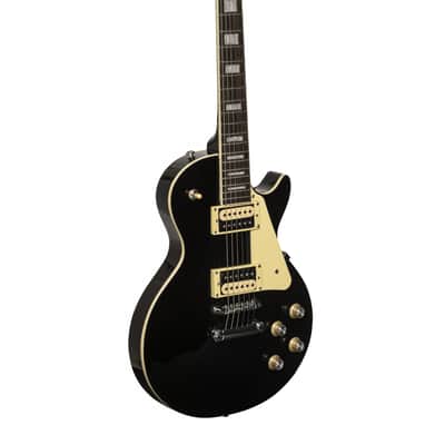 Stagg SEL-STD BLK L-Serie Standard Gloss Black image 3