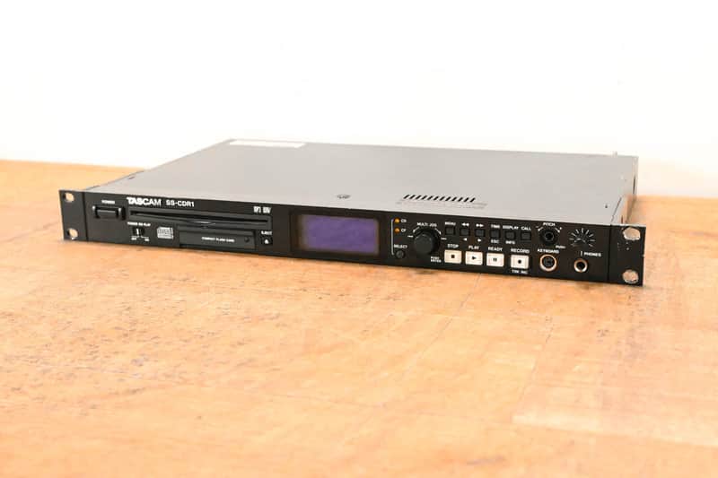 TASCAM SS-CDR1 Rackmount Compact Flash/CD Recorder CG01P7H image 1