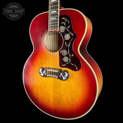 Used 2024 Gibson Custom Shop Jimmy Page Collector's Edition "Signed" 1964 SJ-200 Murphy Lab Light Aged Cherry Tea w/case TSU25248 image 4