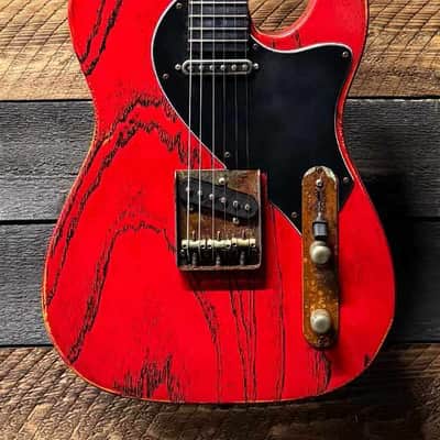 Palir Titan Mojo Hot Rod Red with Black Grain 115267 image 3