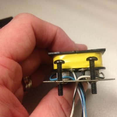 1981 Seth Lover Fender Lead 1 Stacked Humbucker Pickup w/ switches image 6