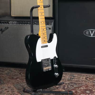 Fender Telecaster Black with MIJ Neck, Upgraded TV Jones Pickups, and Hardshell Case - Used image 21