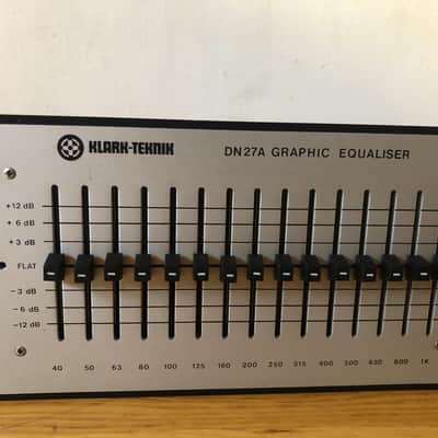 Klark Teknik DN27A graphic equalizer 1976 image 2