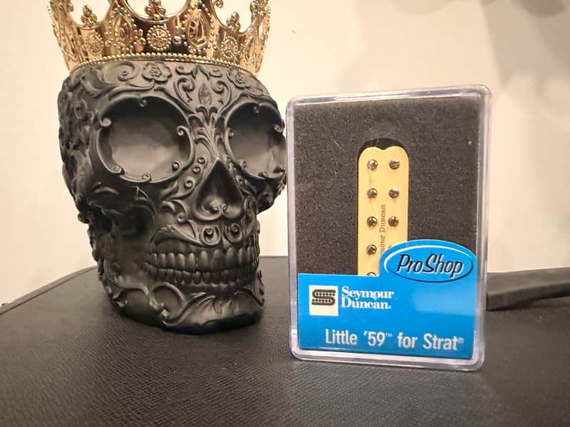 Seymour Duncan SL59-1b Little '59 Strat Bridge Pickup 2010s - Cream image 1