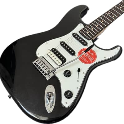 Squier Contemporary Stratocaster HSS with Laurel Fretboard 2018 - Black Metallic image 1