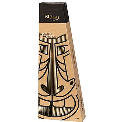 Stagg Tiki series soprano ukulele with sapele top and Gig Bag 2018 AH Finish image 11