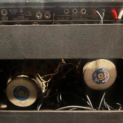 Fender Twin Reverb 2-Channel 100-Watt 2x12" Guitar Combo 1972 - 1976 - Silverface image 5