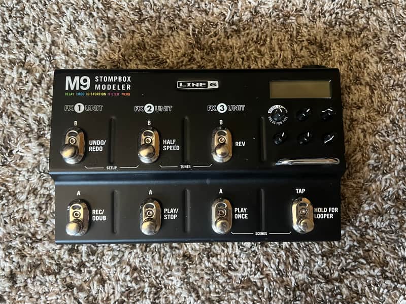 Line 6 M9 Stompbox Modeler 2010s - Black image 1