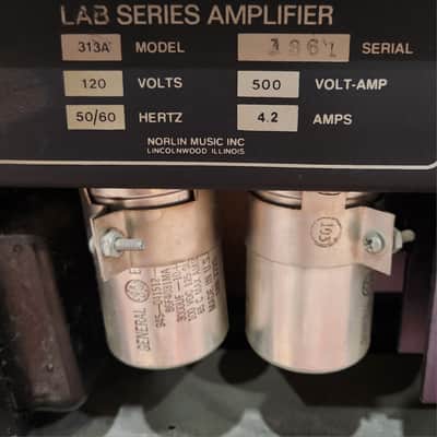 RARE! Norlin Lab Series L11 200 Watt Head 1990s USA image 9