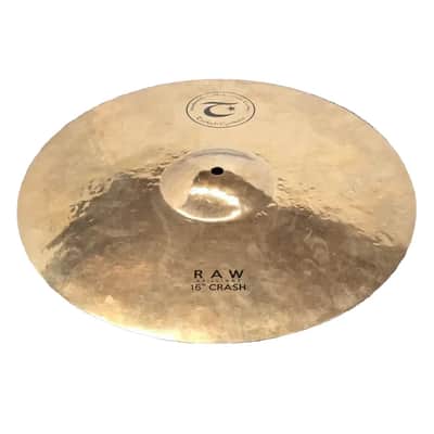 Used Turkish Raw Brilliant Crash Cymbal 16" - Good image 1