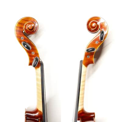 4/4 Handmade Professional Violin Outfit, European Maple & Spruce ,Rich Tone image 5