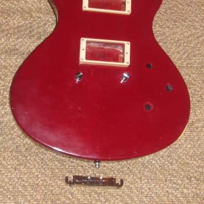 used with mojo 1996 Gibson The Hawk BODY + NECK, Wine Red Gloss (MISSING many of the parts) project image 6