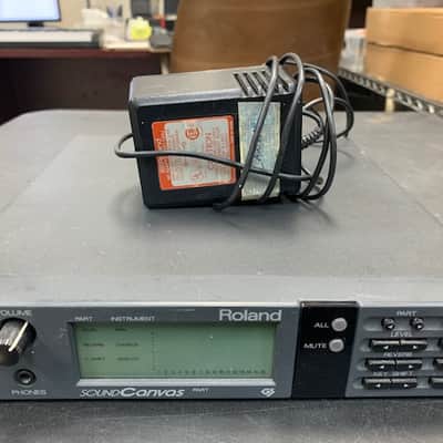 Roland Sound Canvas SC-55 MIDI Sound Generator 1991 - 1993 - Black
