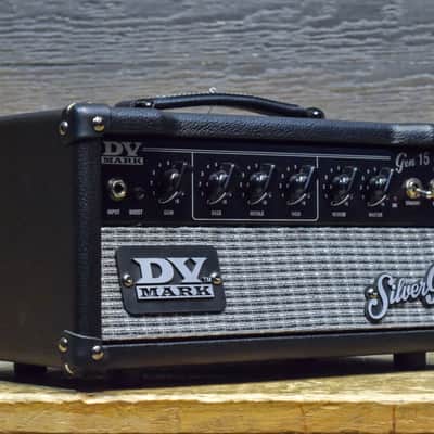 DV Mark DV Gen 15 Silver Generation 15-Watt Tube Guitar Amplifier Head #J9000074 image 3