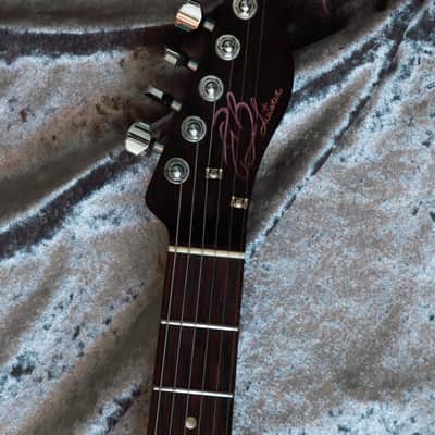 GB Liuteria Traditional Tele semi hollow purple walnut image 8